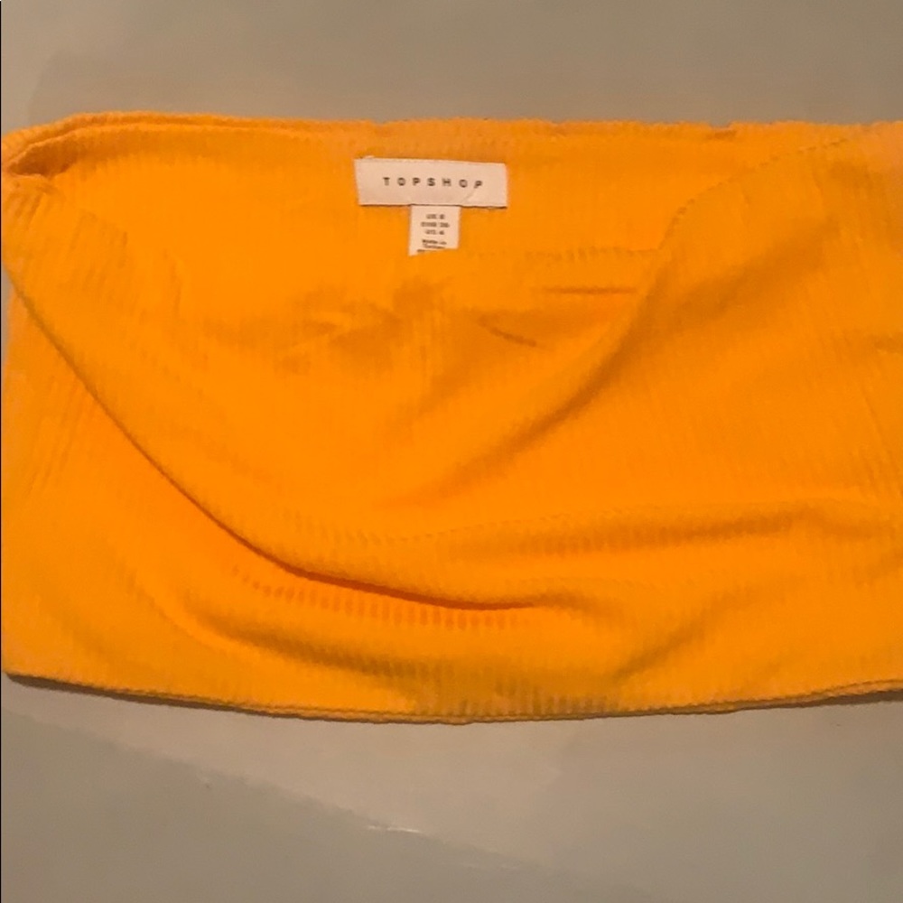 top shop tube top